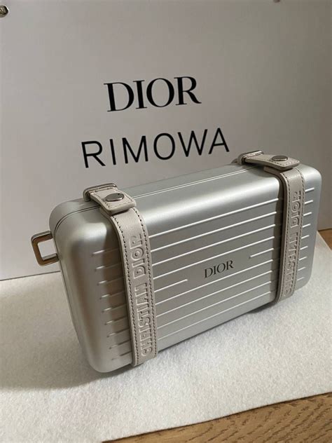 rimowa dior handbag|dior x rimowa clutch.